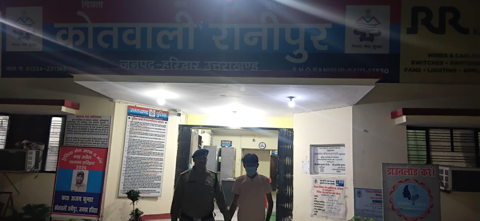नशे में कार दौड़ाना पड़ा भारी, रानीपुर पुलिस की बड़ी कार्रवाई